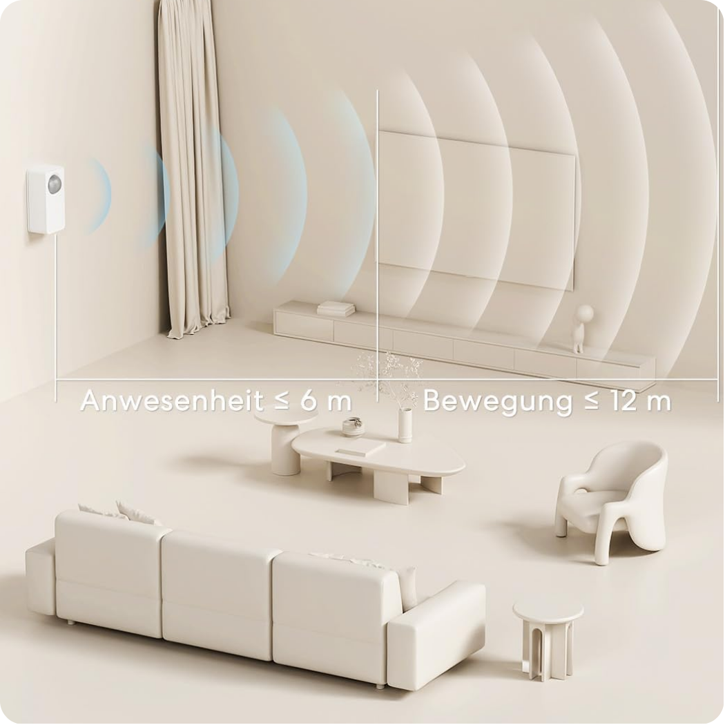 Präsenzsensor passend zu Aura Heizzone