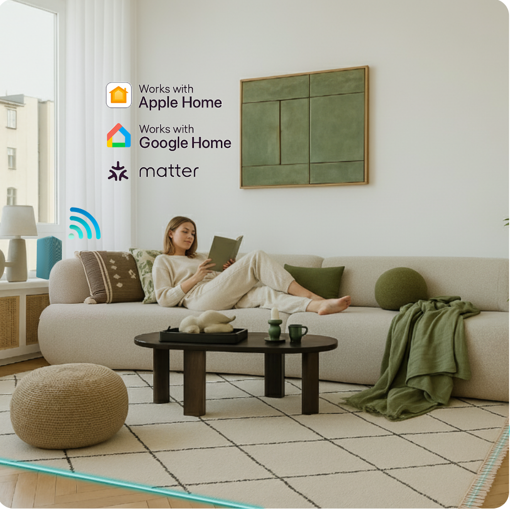 Aura Pro Vier - die KI Heizzone mit Raumradar