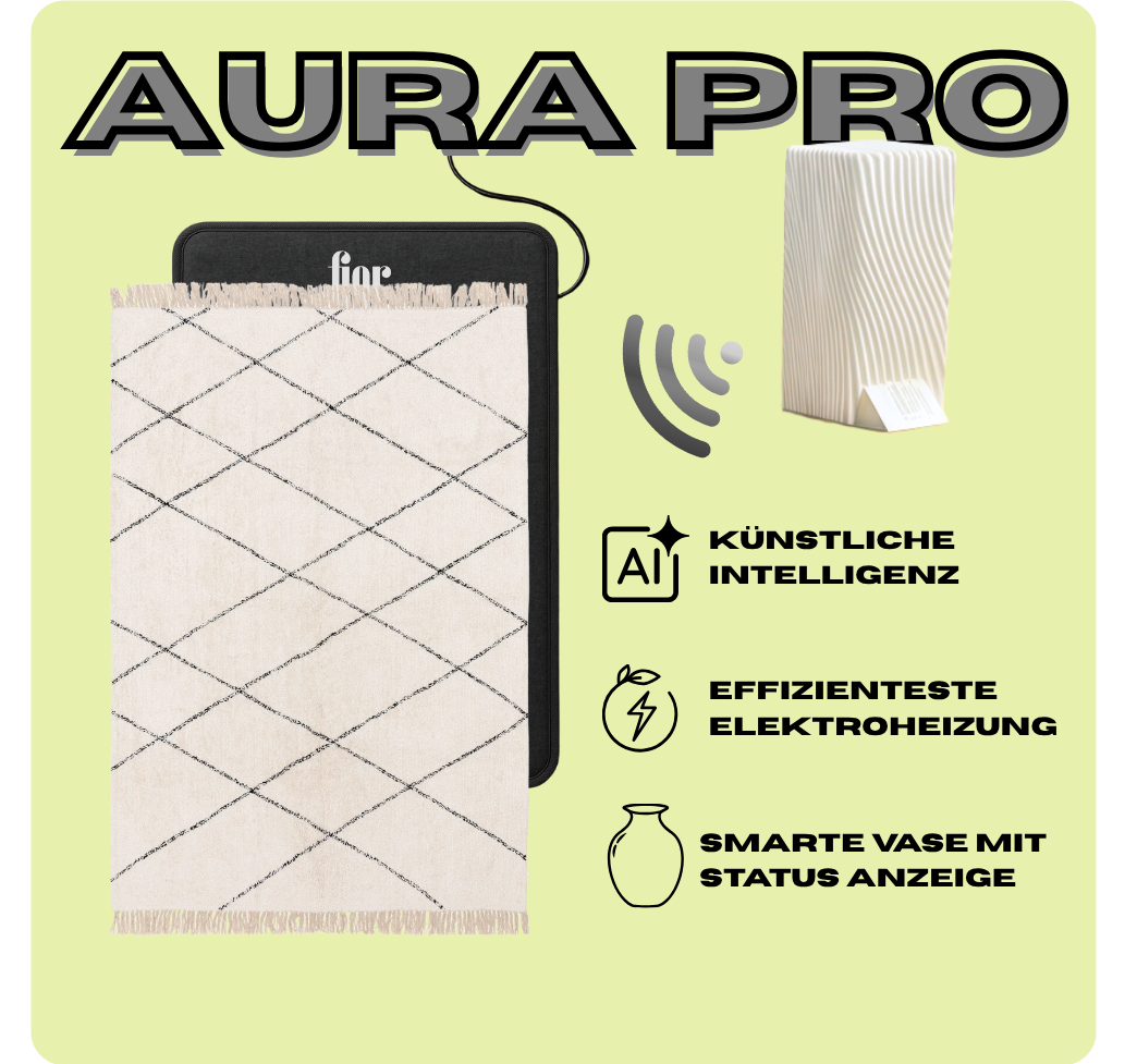 Aura Pro Vier - der erste KI-Heizteppich