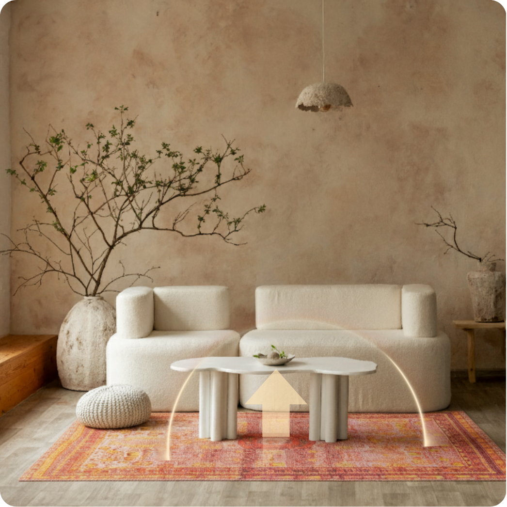 Aura Acht - Heizzone für die Couch