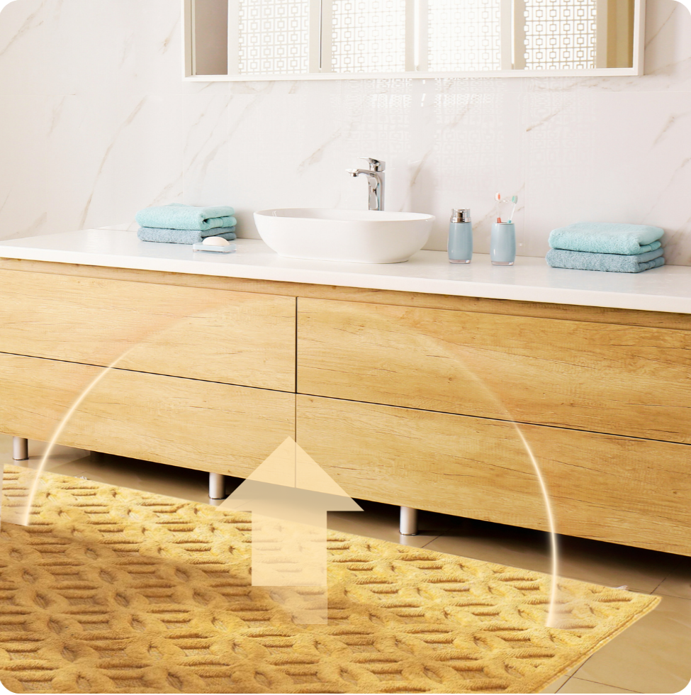 Aura Light Zwei - Heizteppich fürs Badezimmer