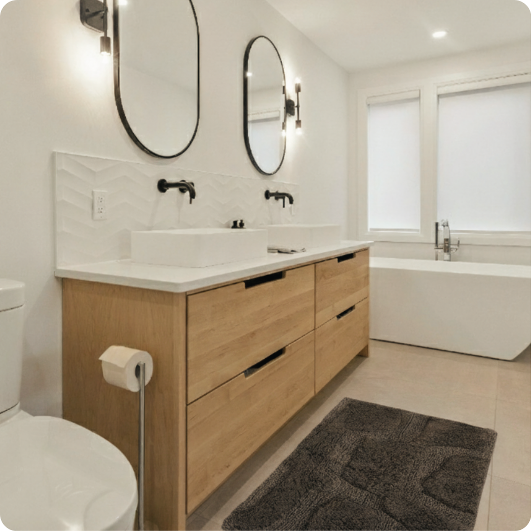 Aura Feather - Heizteppich fürs Badezimmer