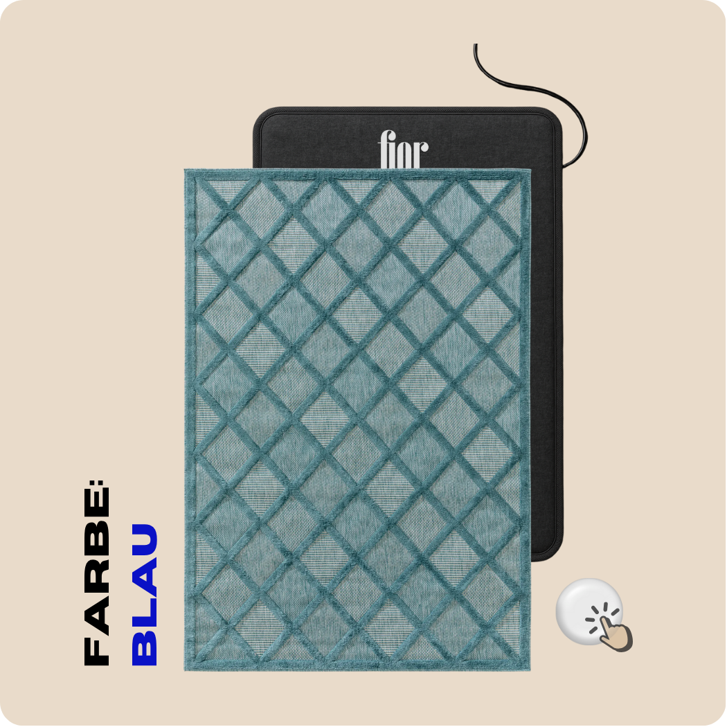 Aura Light Sand - Heizteppich fürs Badezimmer