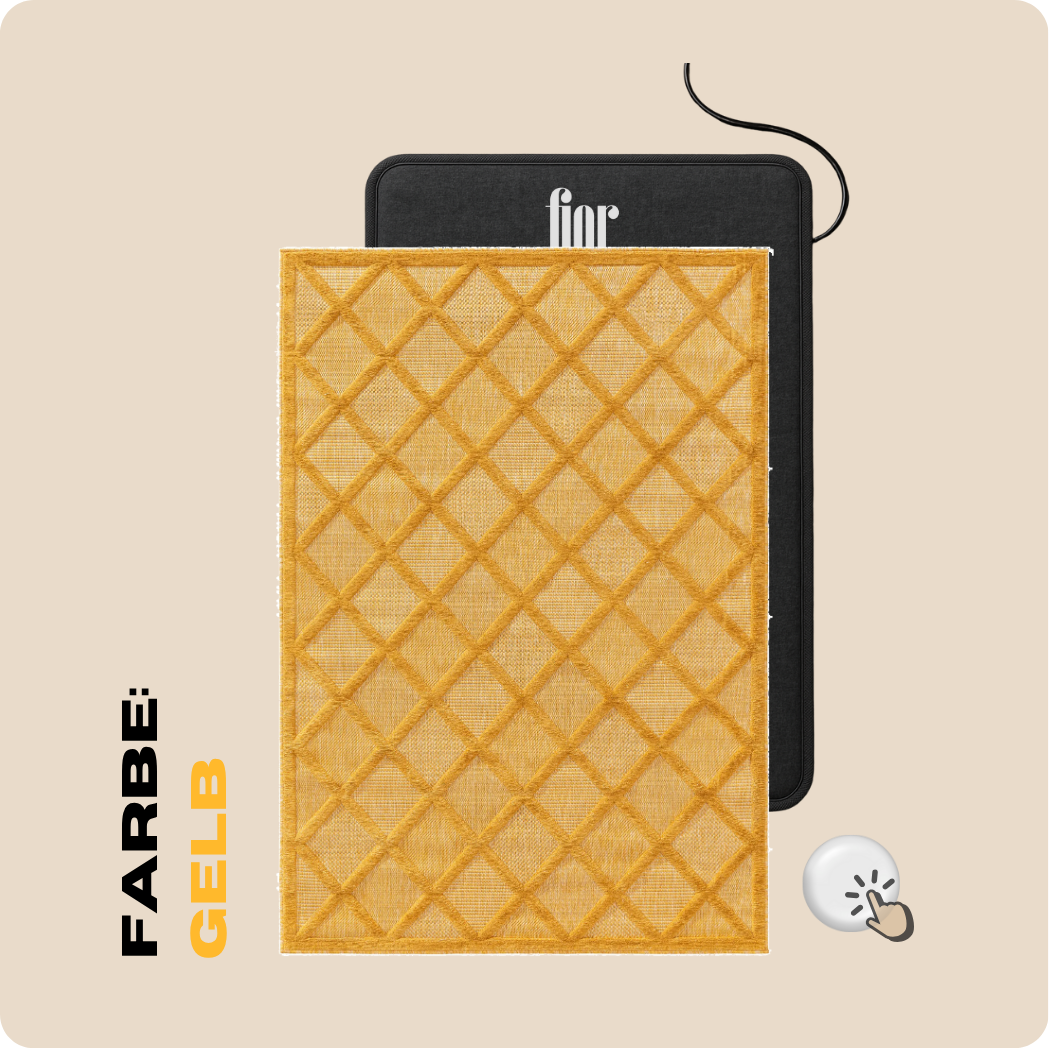 Aura Light Sand - Heizteppich fürs Badezimmer