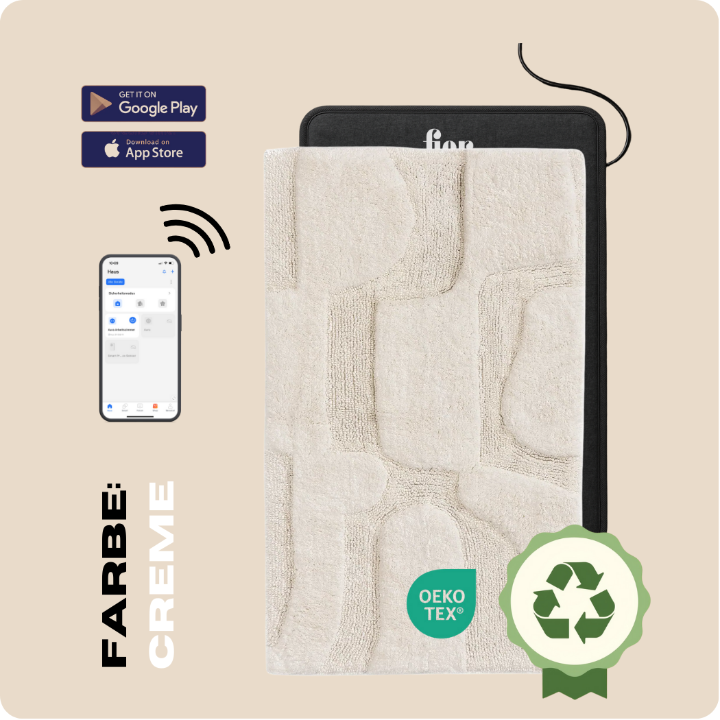 Aura Feather - Heizteppich fürs Badezimmer