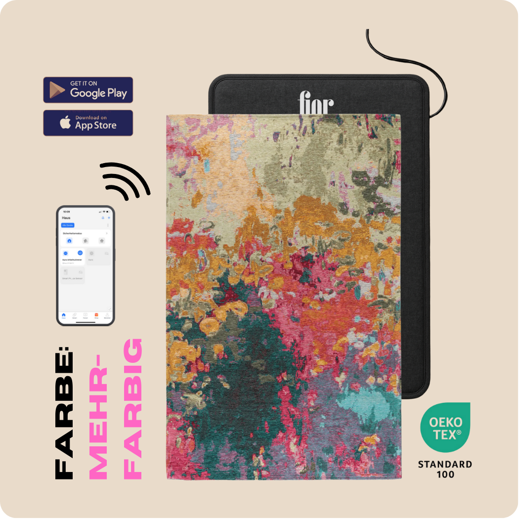 Aura Graphit - Zonenheizung für die Couch